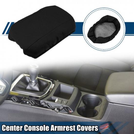 Car Center Console Armrest Covers for Mazda 6 2006-2015 Neoprene Fabric Black
