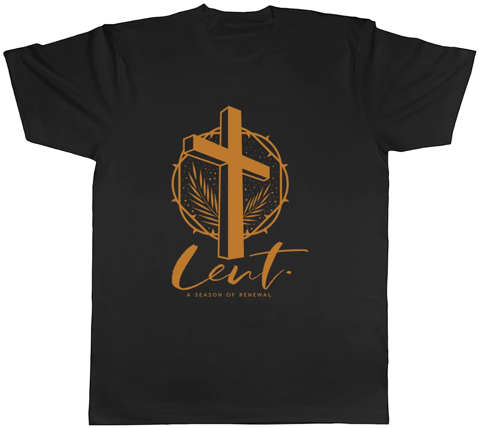 Lent The Season of Renewal Mens T-Shirt Tee Gift Top M
