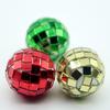 6Pcs 1:12 Dollhouse Christmas Ball Mirror Ball Model Simulation Item Ornament Mini Toys Party Ktv Bar Disco Photography Props