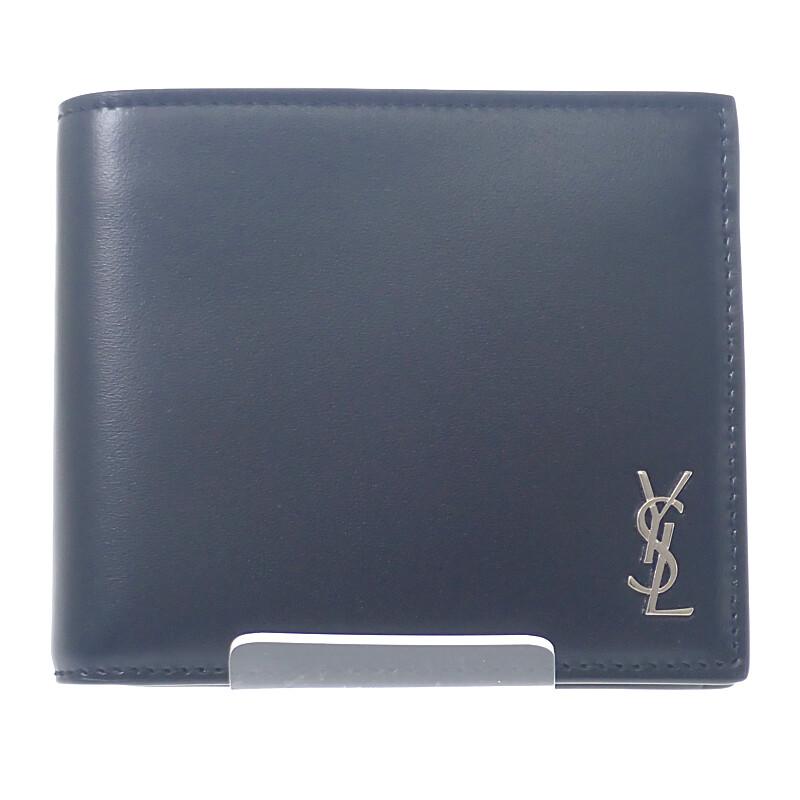 

SAINT LAURENT 6101931JB0E1000 Bifold Wallet black Smooth Rubbed mens
