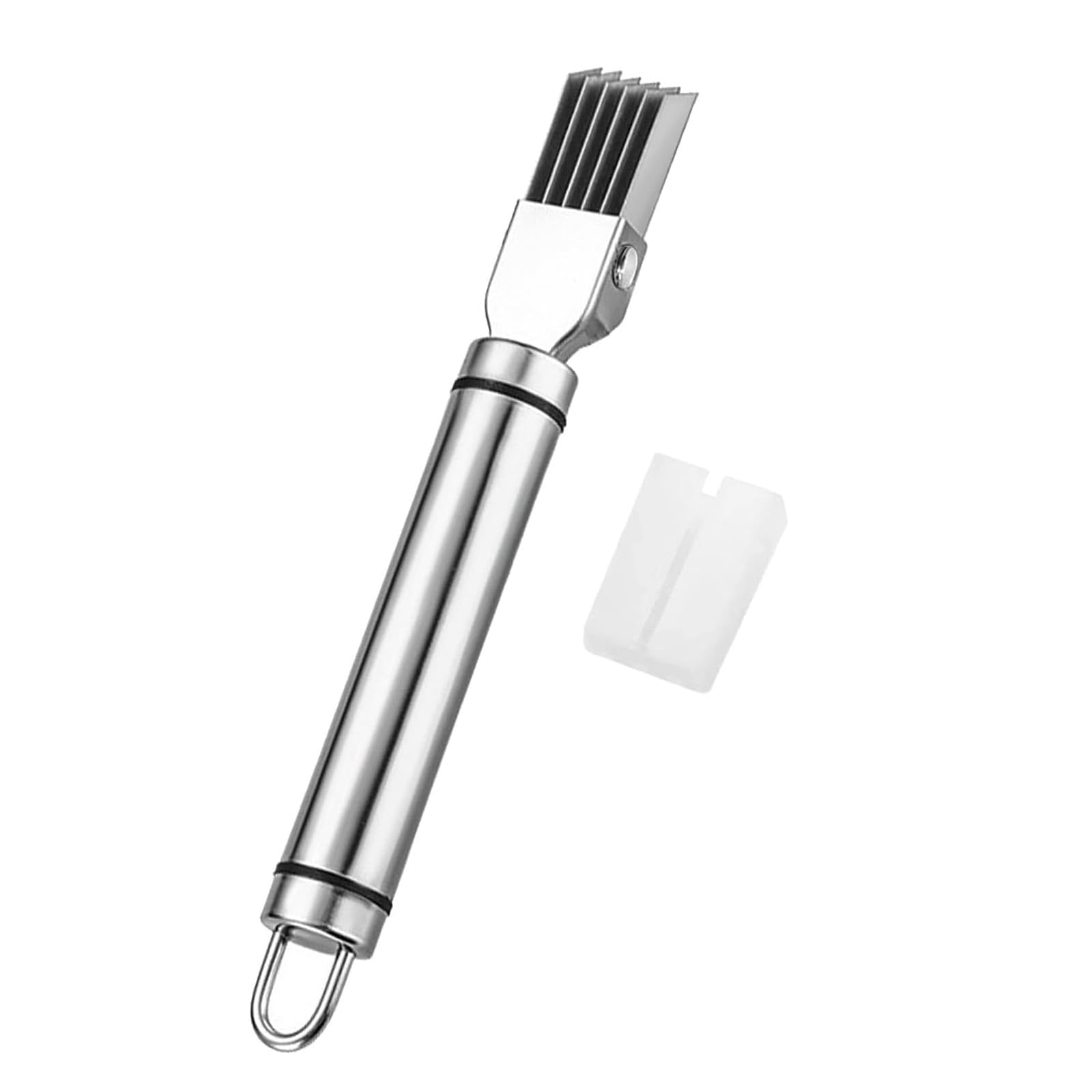 

TOAURDA Зеленый лук Зеленый лук Жюльен Шелковый Нержавеющая сталь с Посудомоечной машиной Слайсер для лука для Чили Ресторан Дом Коммерческий Удобный аксессуар серебряный