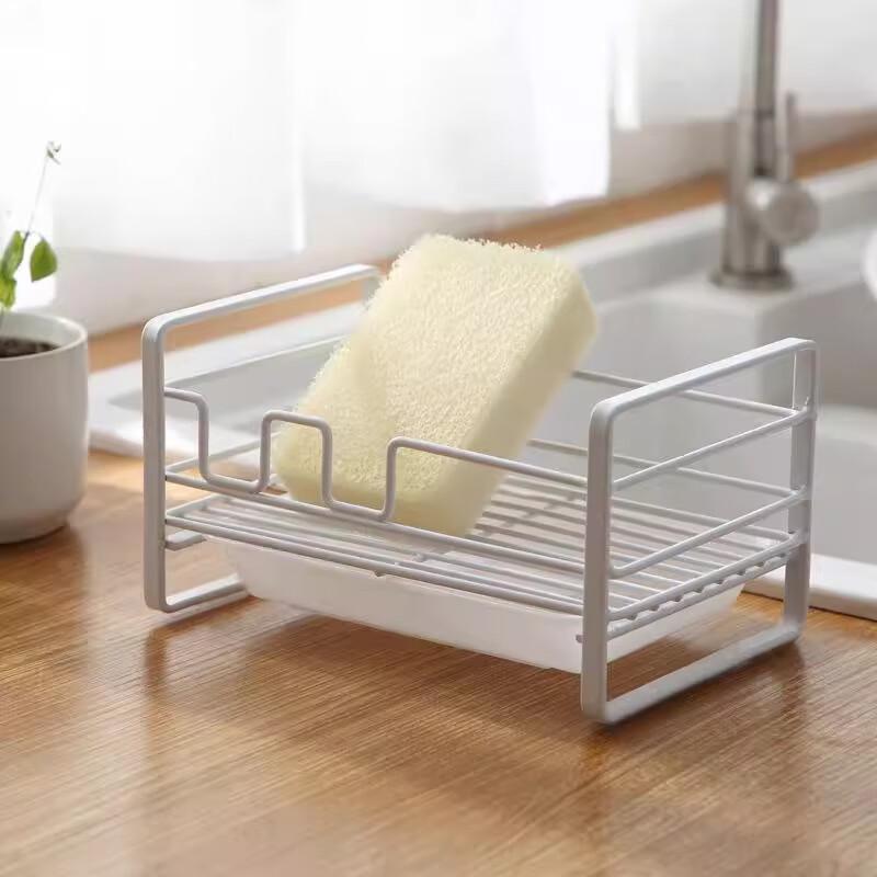 Miflame Iron Kitchen Sponge Holder and Storage Rack