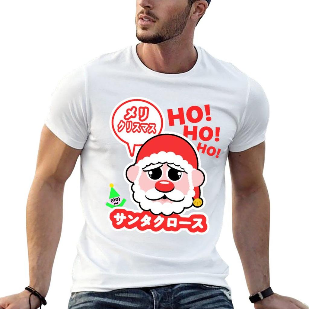 Super Kawaii Santa Claus TShirt Casual Work Wear TShirt