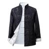 Double-Sided Tang Suit Jacket for Men: Long Sleeve, Chinese Style, Ideal for Middle-Aged & Elderly - Perfect for Spring & Autumn.
