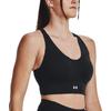 Under Armour SmartForm Solid Color Double Strap Sports Bra Women Bras Black 1381666-001