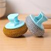 Cleaning Ball Household Firm Light Stainless Steel Cleaning Products Pot Brush Economic 360 Degree Cleaning Dishwashing Tool