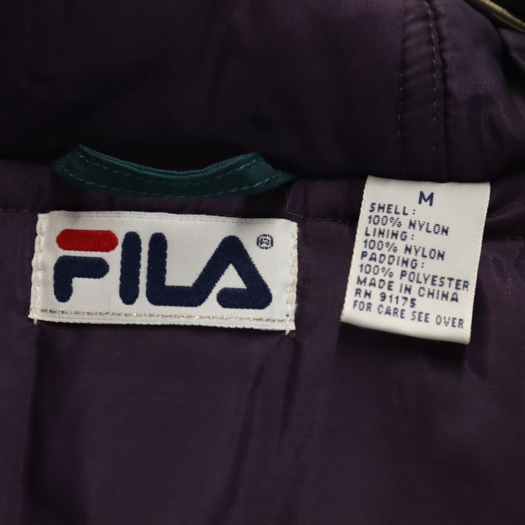 FILA 90s Old Batting jacket M Deep green Men's Used