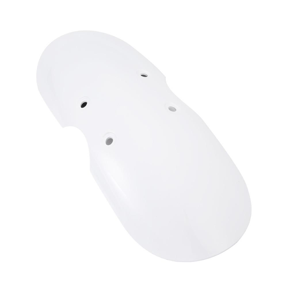 Short Front Dirt Mudguard Motorcycle Fit for     T100 2016(White)