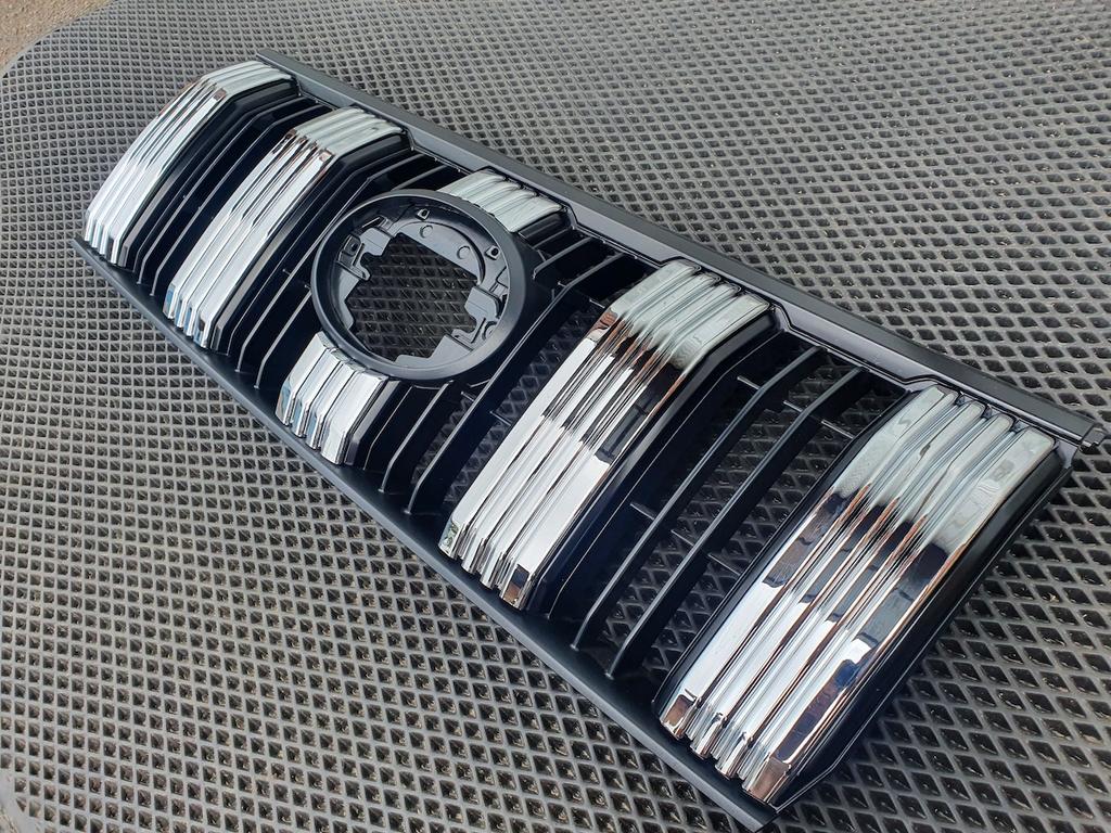 Хром накладки на решетку 2017-2025 для Toyota Land Cruiser Prado 150