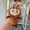 Plush Cartoon Style Toy Keyring Gold Keychain Key Collectors Holders