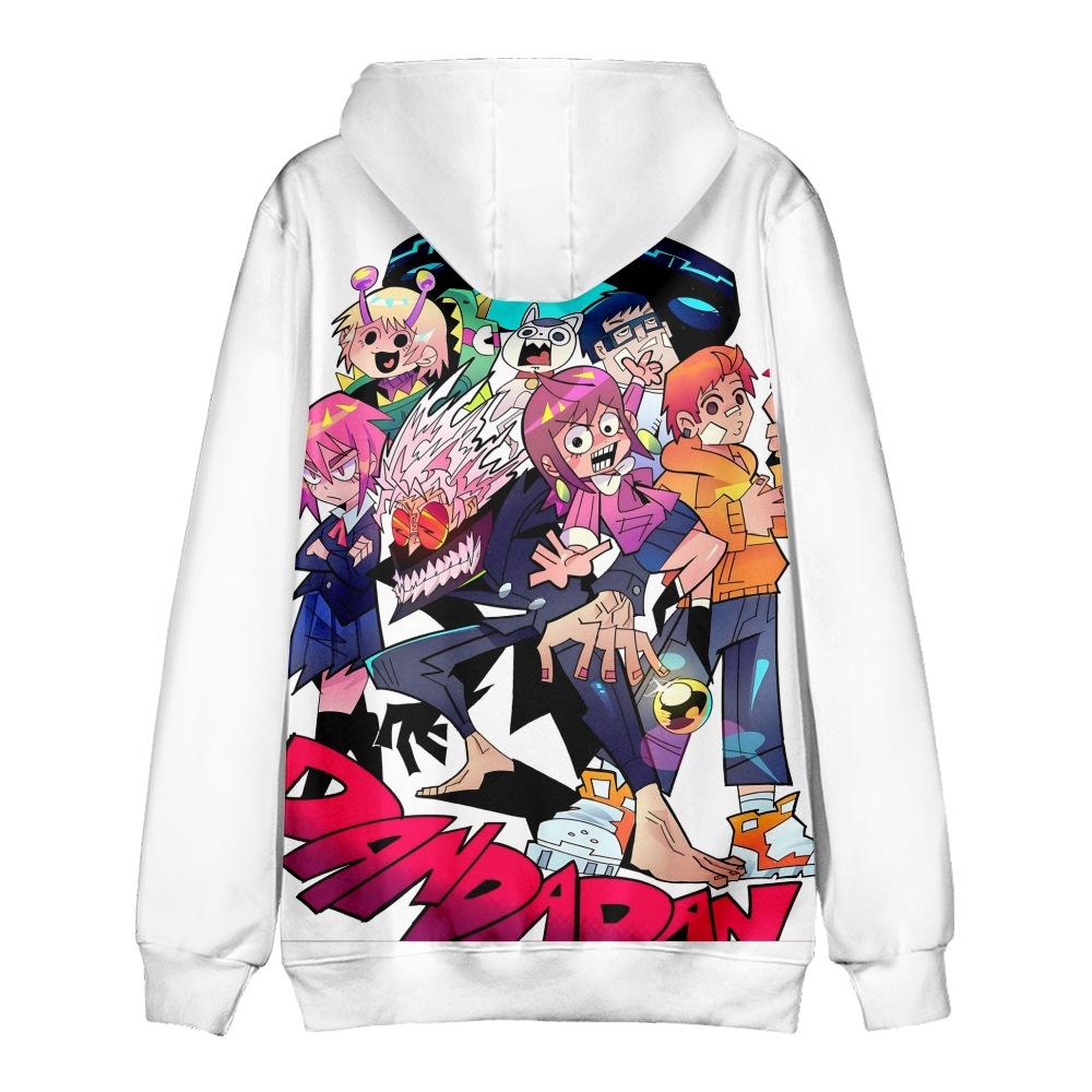 DAN DA DAN Anime Hoodie Tie Dye Hoodie Streetwear Hooded Sweatshirt Men Women Cosplay Sports