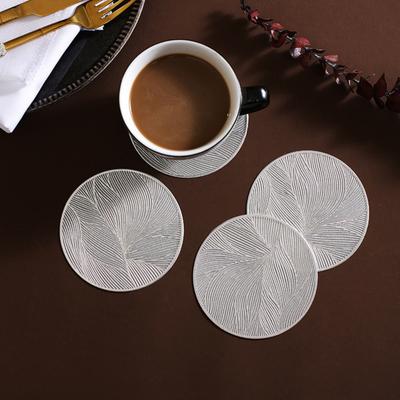 PVC Coasters Heat Resistant Anti-Scalding Table Mat Protective Placemats for Kitchen Dining Bar Living Room Accessories