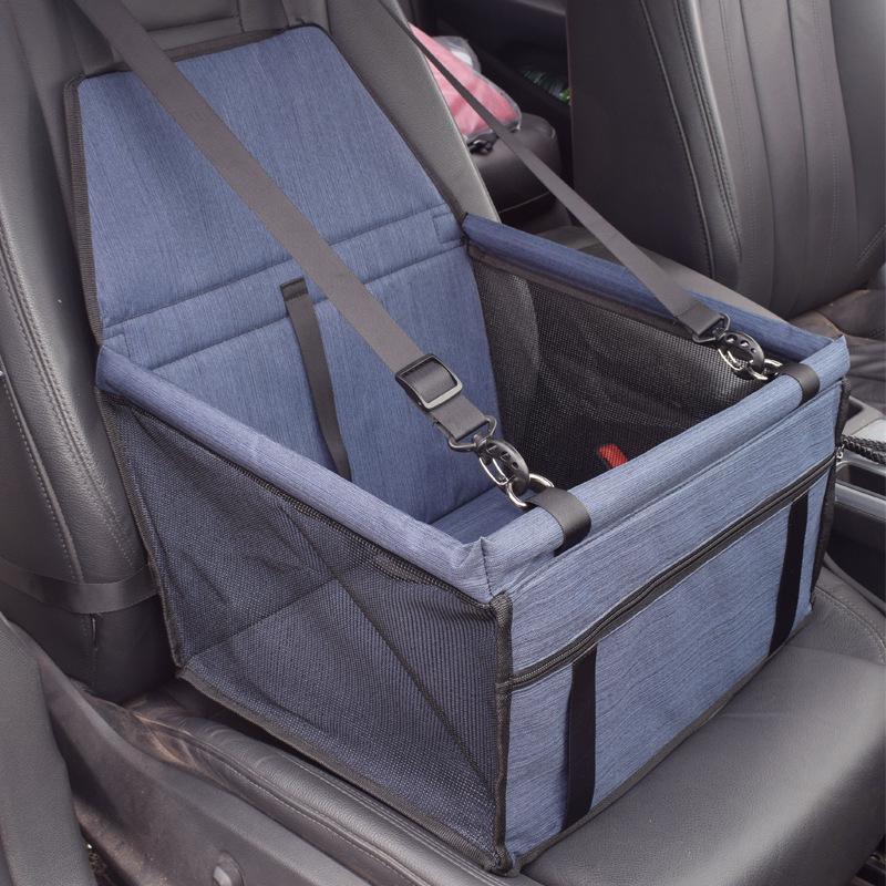 

Breathable Waterproof Pet Car Seat Mat & Carrier Bag for Travel 40x30x25cm