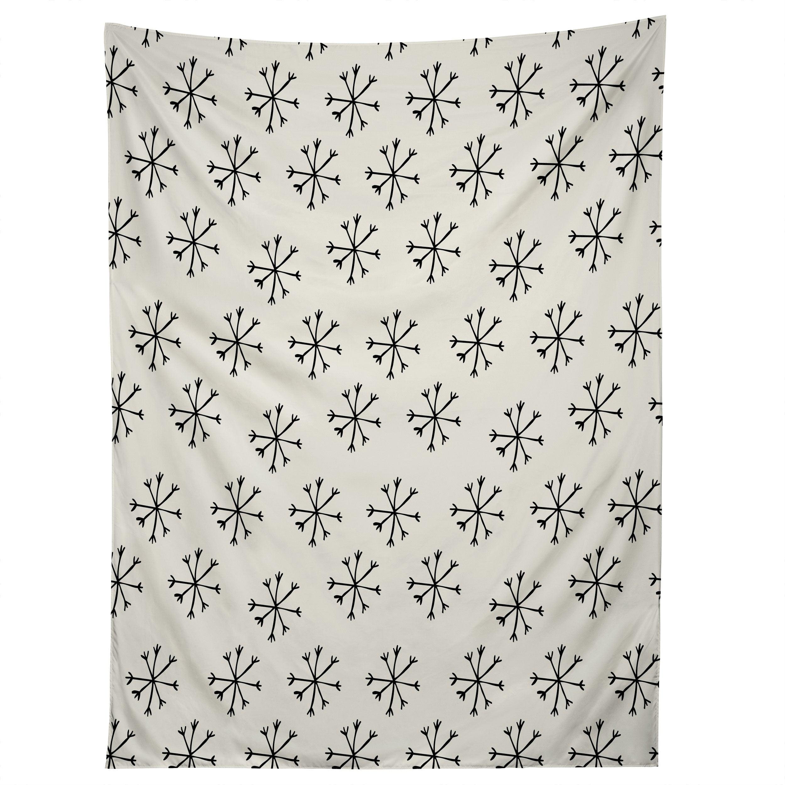 VERY SNOWY tapestry 75x100