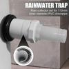 Rainwater Collector, Rainwater CollectorRainwater Collector Set with Flexible Hose (100cm), Water Collector, Rain Barrel Connection Kit