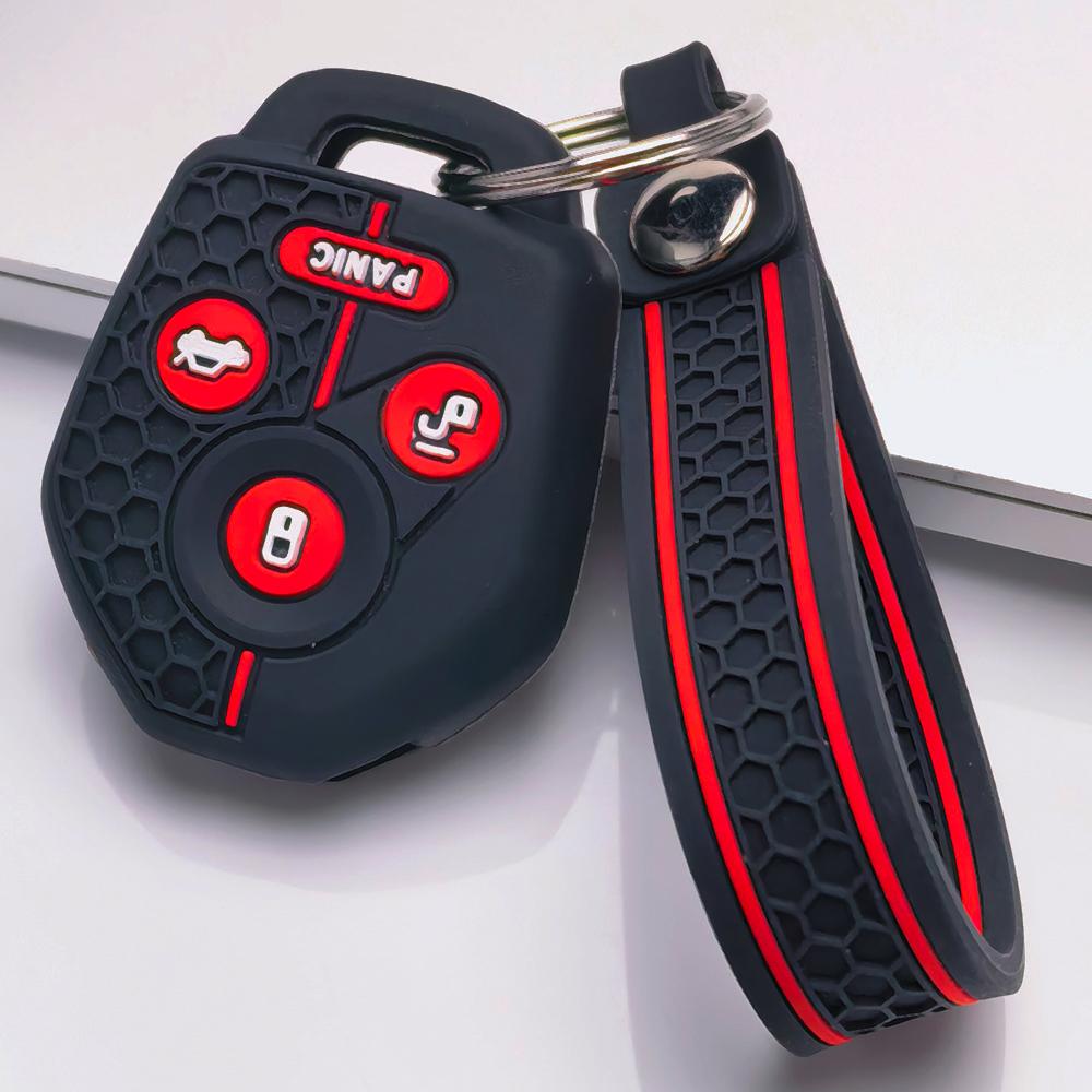 Key Shell Cover for Subaru Crosstrek Forester Impreza Legacy Outback Tribeca WRX STI with Keychain Anti-Scratch Surface Shockproof Structure