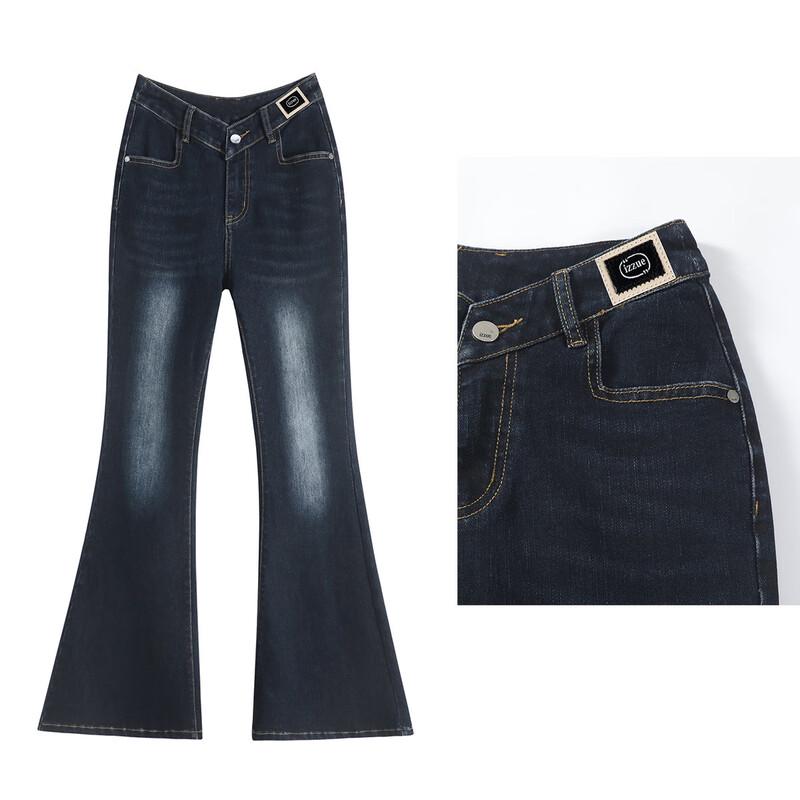 Izzue It Women's Slim Fit Flare Denim Jeans