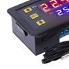 Temperature Controller Module With Waterproof Probe High Accuracy Digital Display Thermostat Switch -50-110℃ 24V