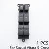 Left Front Driver Electric Power Window Master Control Switch Glass Lifter Button For Suzuki Vitara S-Cross Alivio Ciaz 2015-
