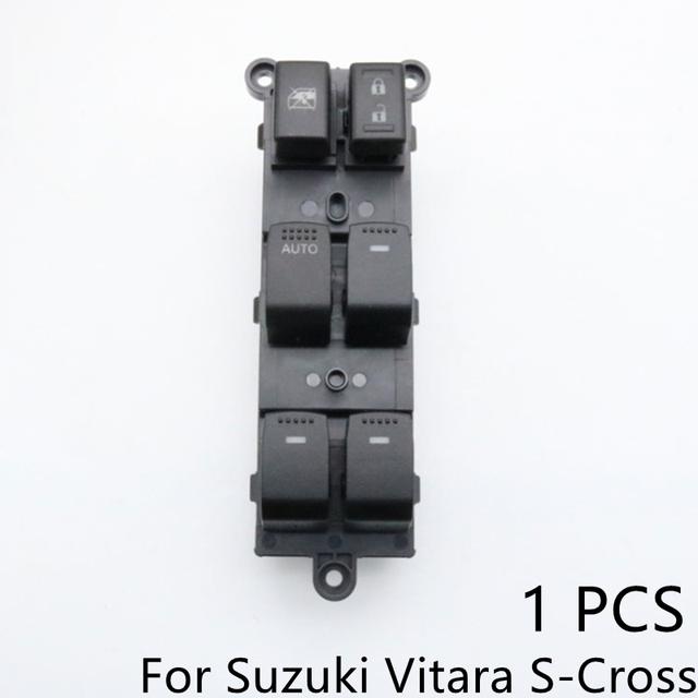 Left Front Driver Electric Power Window Master Control Switch Glass Lifter Button For Suzuki Vitara S-Cross Alivio Ciaz 2015-