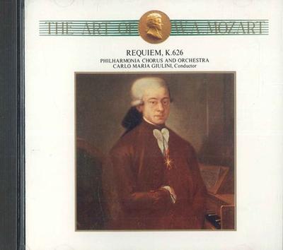 CD CARLO MARIA GIULINI - Mozart: Requiem FDCA678 SONY Japan Classical Used