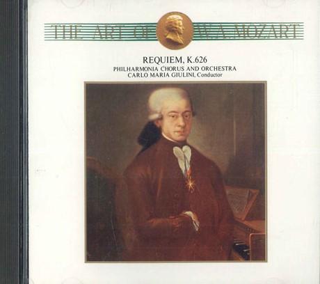 

CD CARLO MARIA GIULINI - Mozart: Requiem FDCA678 SONY Japan Classical Used