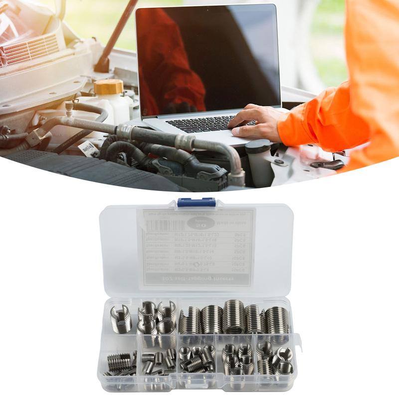 50PCS Self Tapping erts for M3 M5 M6 M8 M10 For M12 High Strength Stainless Steel for Effective Thread Reinforcement