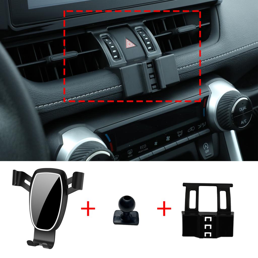 Passend für Toyota RAV4 2019 2020 2025 2025 2025 2025 RAV 4 XA50 Hybrid Navigation Handyhalter Halterung Maßgeschneidertes Auto Zubehör