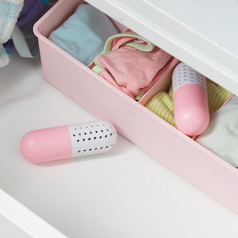 Shoe Deodorizer Balls Capsule Sweat Absorbing Odor Eliminator Breathable Fragrance Shell for Leather Shoes Sneakers Closet