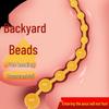 Colorful Beaded Anal Plug: Unisex Adult Toy for Enhanced Pleasure
