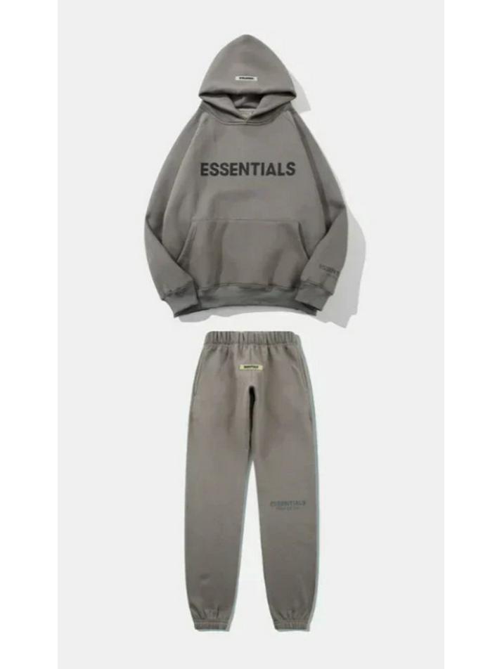 Essentiële Cross-Border Europa Hoodie & Joggingbroek Set voor Mannen & Vrouwen - Pullover met Lange Mouwen