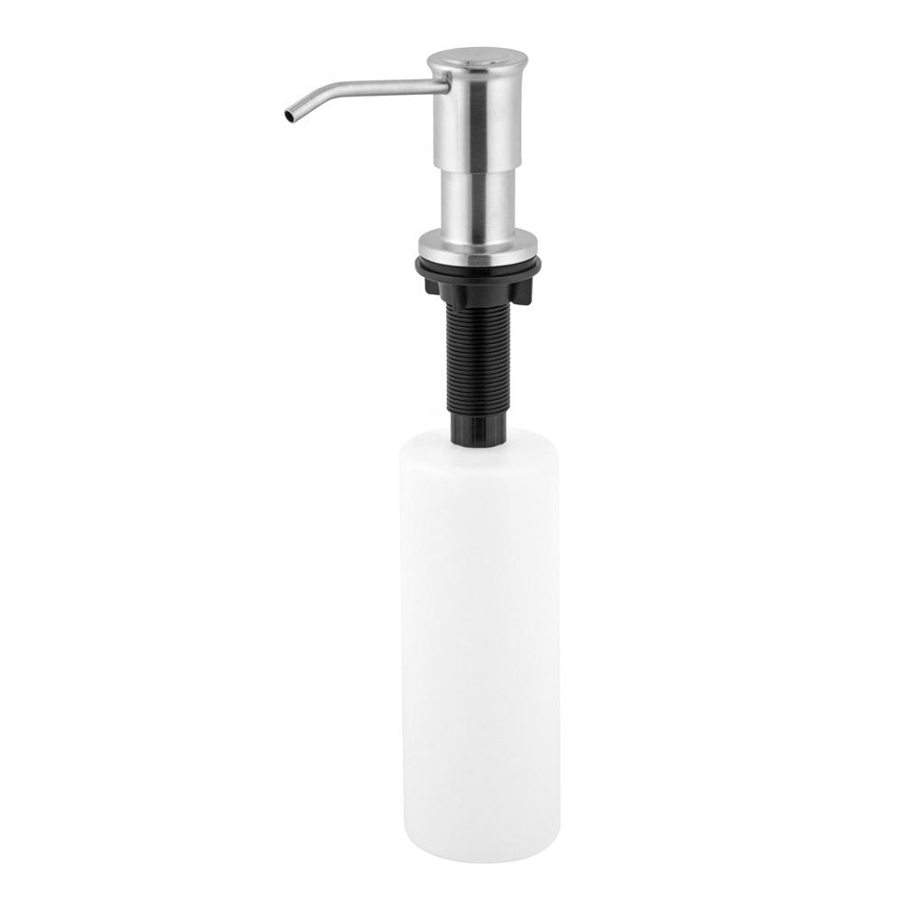 Kitchen Sink Soap Dispenser Extension Tube Kit Silicone and Steel Check Valve for Soap Dispenser Hand Pump