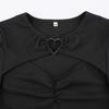 High Street Kurzarm T-shirt Frauen Harajuku Sommer Aushöhlen Schlank Design Ins Koreanische Stil Über Nabel Cropped Top Alle-spiel