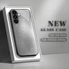 Gradient pattern tempered glass phone case suitable for Samsung GalaxyS26 S25 S24 S23 S22 S20FE/Ultra/Plus5Ganti drop back cover