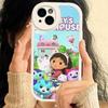 Cute G-Gabbys D-Dollhouse Phone Case For IPhone 16 15 14 11 12 13 Pro Max Plus Back Leather Shell