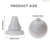 K1AE 50Pcs Shower Head Nozzles Replacement Universals Sprinkler Spout Round Nibs
