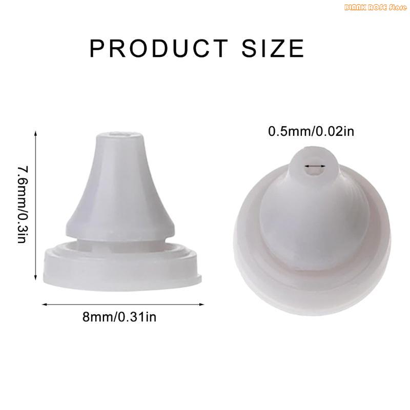 K1AE 50Pcs Shower Head Nozzles Replacement Universals Sprinkler Spout Round Nibs