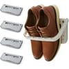 4 Pcs Plastic Hanging Shoe Rack For RV Camper Caravan Shelf Adhesive Wall Mount Folding Shoes Storage Organizer