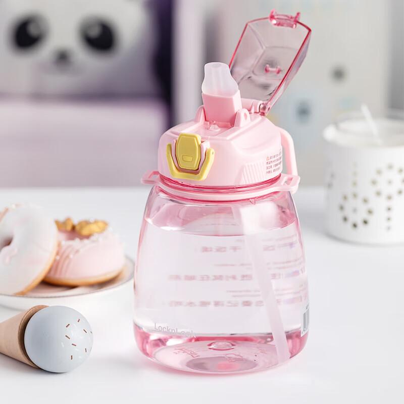 LocknLock Insulated Sports Straw Water Bottle