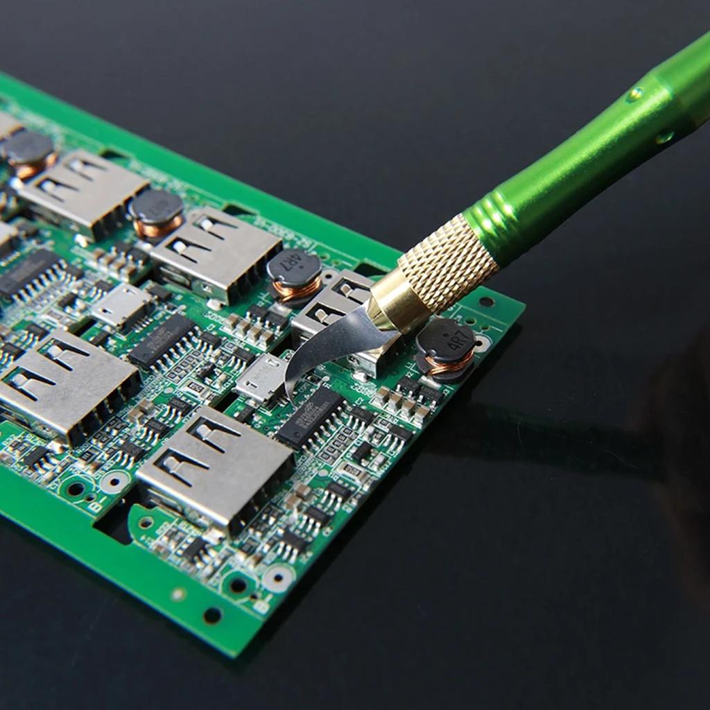 BST-69A+ 28 In 1 Hand Finish Blades CPU IC Chip Glue Remover Knife Motherboard Pcb Underfill Clean Scraping Pry Tool