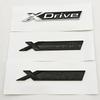 AAAOM1 NEW 3D ABS Car Sticker Logo Xdrive Emblem Trunk Badge Nameplate X Drive For BMW Xdrive 320d 320i 530d 525d E60 G20 Accessories