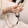 Long Neck Mobile Phone Lanyard Hand-woven Cellphone Straps Phone Hanging Chain  Keys Keychains