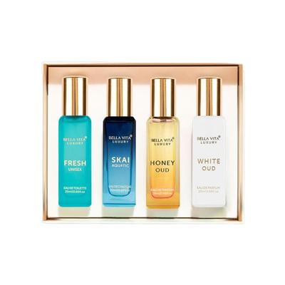 Unisex Perfume Gift Set (4 X 20 Ml), Luxury Perfume Unisex Gift Set,