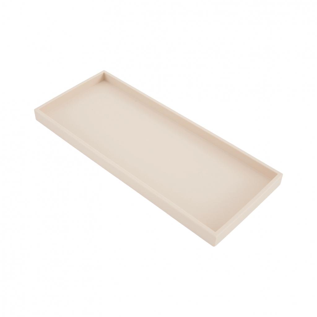 Silicone Vanity Tray for Bathroom Countertop Storage and Organization