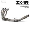 Titanium Alloy Manual Valve for Ninja ZX25R ZX4R Exhaust Pipe.