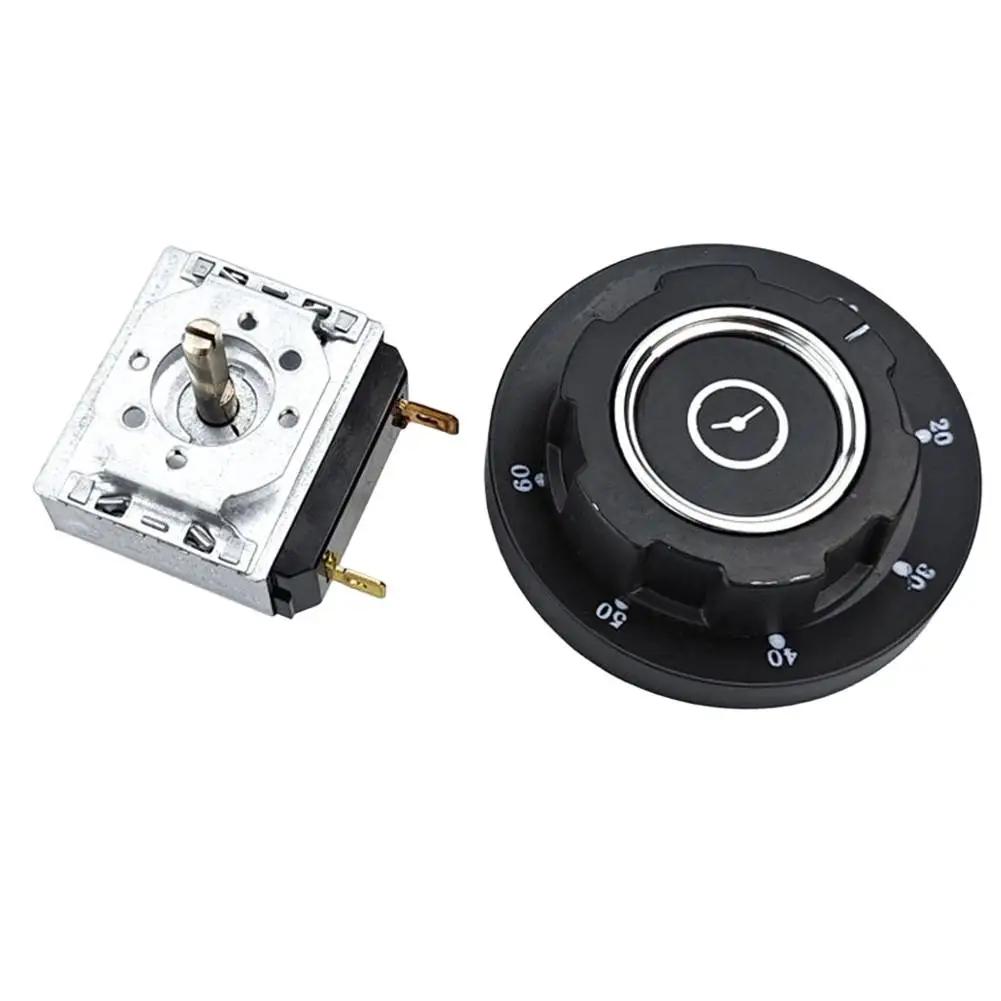 Adjustable Cooking Timer Knob Knob Kitchen Timer Microwave Oven Timer Audible Bell Notification Metal Construction