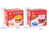 Wooden Hamburger Meal Pretend Play Set for Ages 2-4