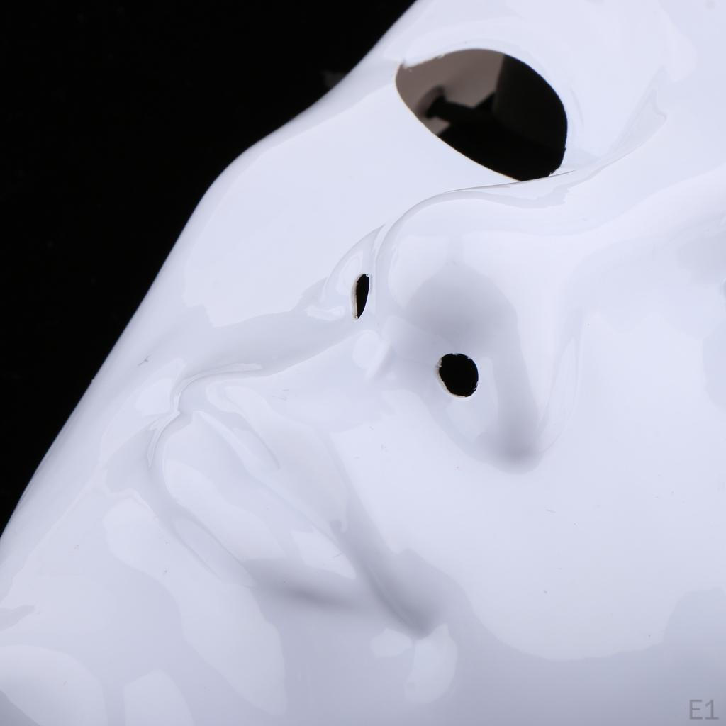 Mask White Cosplay In Masquerade For Costume