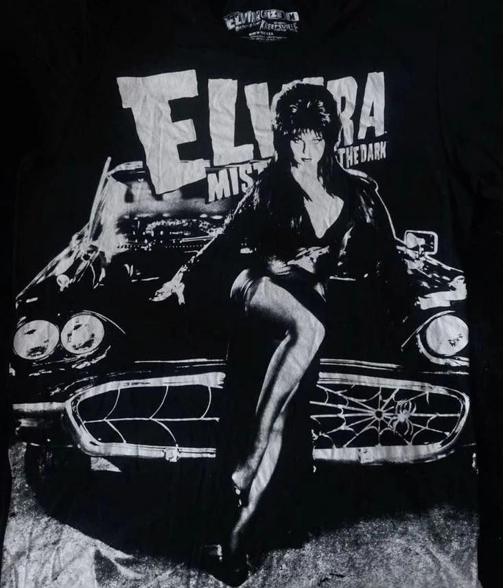 Reprint Elvira Mistress Of The Dark Movie 90s Graphic T shirt Men Women Unisex T-Shirt XXXL