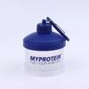 1/2/3 Tier Portable Protein Powder Box Fitness Supplement Bottle Funnel Powder Box Handle Layered Storage Pill Box Snack Jar